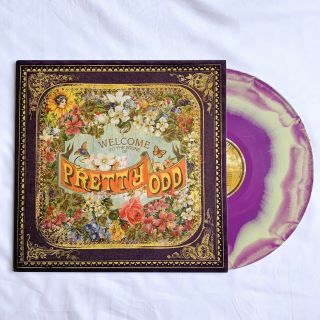 Rare Panic At The Disco - Pretty.  Odd.  Hot Topic Purple/yellow Swirl Vinyl Lp