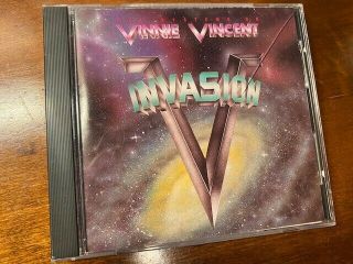 Vinnie Vincent Invasion All Systems Go 1988 - Rare Cd Usa 1st Pressing