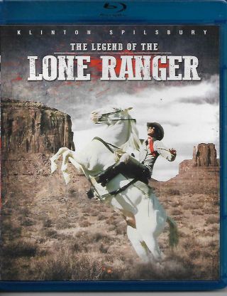 The Legend Of The Lone Ranger Klinton Spilsbury Blu - Ray Shout Factory Rare