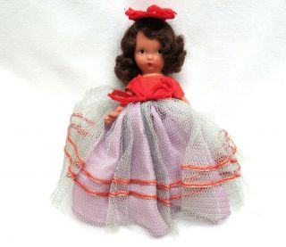 Nancy Ann Storybook Bisque Porcelain Doll " See Saw Marjorie Daw " W/ Box