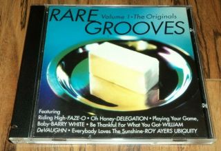 Rare Grooves Volume 1 The Originals Cd Rare 1996 Funk Soul Jazz Compilation