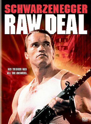 Raw Deal - Dvd - Arnold Schwarzengger Rare Crime Action Thriller