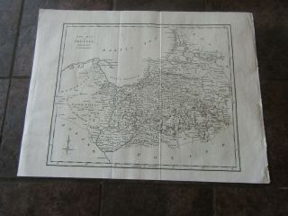 1798 Map Of Prussia,  Germany,  Poland