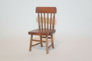 Dollhouse Miniatures Vintage 60s/70s Toncoss Sturbridge Wooden Chair