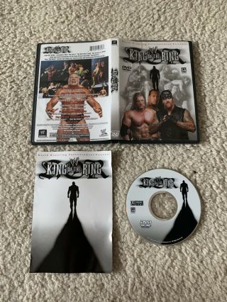 Wwe - King Of The Ring 2002 (dvd,  2002) Undertaker Brock Lesnar Rare