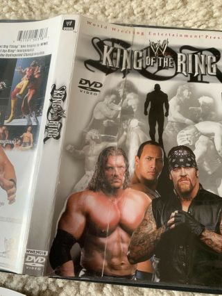 WWE - King of the Ring 2002 (DVD,  2002) UNDERTAKER BROCK LESNAR RARE 2