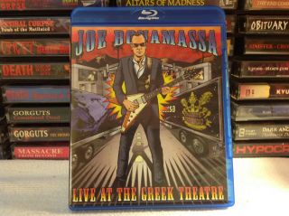 Joe Bonamassa: Live At The Greek Theatre (blu - Ray Disc,  2016) Rare Blues Guitar