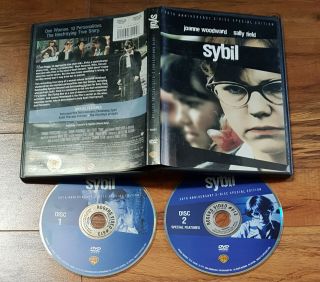 /1221\ Sybil 30th Anniversary 2 - Disc Special Edition Dvd (sally Field) Rare Oop