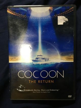 Cocoon 2 - The Return 1988 Dvd Rare Oop Full / Wide Screen Good Shape Region 1
