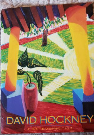 David Hockney - " A Retrospective " Presskit 1988 Touring Exhibit Rare