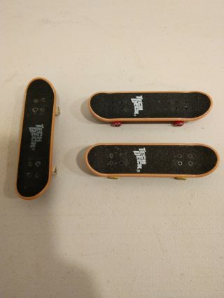 Tech Deck World Industries Flameboy Skateboards Fingerboards Set RARE 2