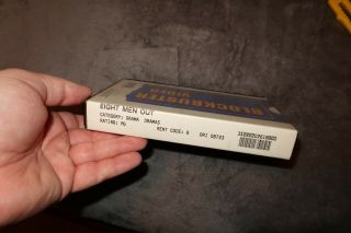 Eight Men Out 1988 Rare Blockbuster Video Case & Movie Rental Vhs