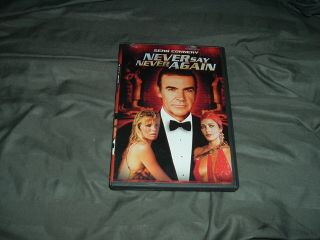 Never Say Never Again (dvd,  2000) Sean Connery 1983 Rare Oop
