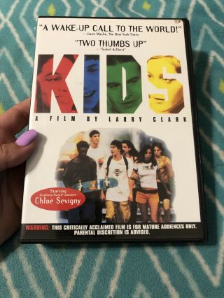 Kids (dvd,  2000,  Larry Clark,  Harmony Korine,  Trimark Home Video) Rare Oop