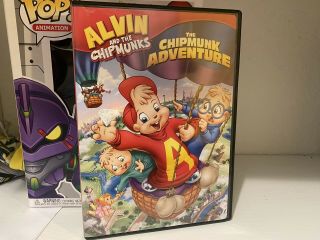 The Chipmunk Adventure Dvd 2006,  Rare Oop W/ Cd Soundtrack