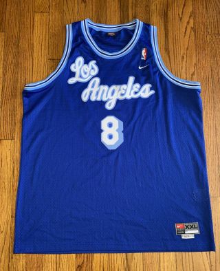 100 Authentic Vintage Nike La Lakers 03 - 04 Kobe Bryant Swingman Jersey Rare Xxl