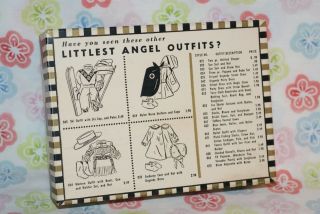 Vintage Empty Box For Littlest Angel Number 026 School Dress With Magic Slate 3