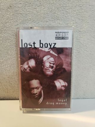 Lost Boyz Legal Drug Money Cassette Tape Rare