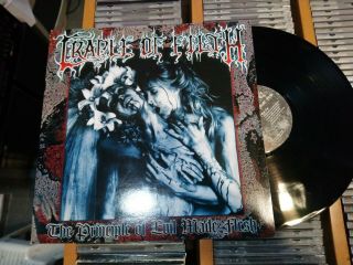 Cradle Of Filth - The Principle Of Evil Made Flesh Vinyl Lp Rare