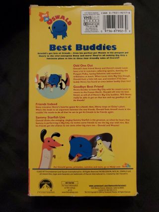Oswald: Best Buddies (VHS,  2003) Video Tape - RARE 2