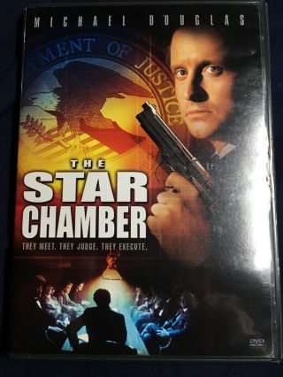 The Star Chamber (r1 Dvd) Rare & Oop Michael Douglas Full / Widescreen W/ Insert