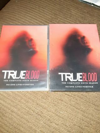 True Blood: The Complete Sixth Season Dvd,  2015,  4 - Disc Set Rare Htf Tv Show Hbo