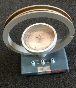 Rare Vintage Cenco Tangent Galvanometer Magnetic Needle Central Scientific