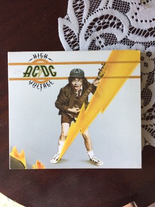 Ac/dc High Voltage [remaster] Rare Promo Digi - Pac Nm Never Played