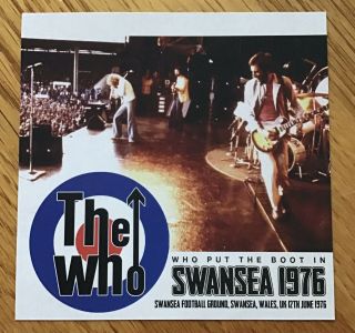 The Who Pete Townshend “swansea 1976 Who Put The Boot In” 1cd Rare Japan Import