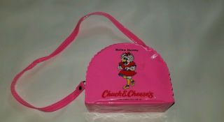 Rare Vintage Chuck E Cheese’s Helen Henny Pink Purse 1988 Showbiz Pizza