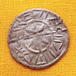 Medieval Silver Coin - Arpad Dynasty Stephanus Rex Denar 997 - 1038.  Rare 2