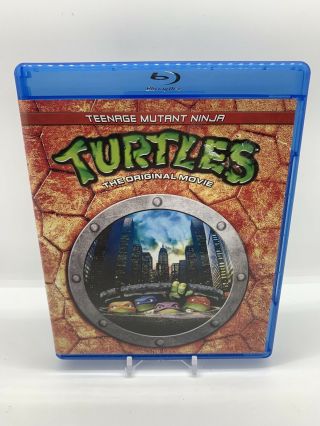 Teenage Mutant Ninja Turtles The Movie Blu Ray Rare Oop
