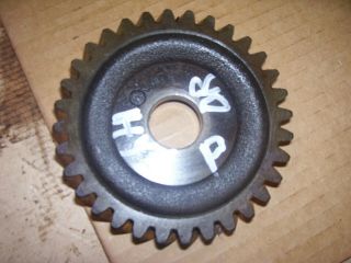 Vintage Ford 3600 Gas Tractor - 3 Cyl Eng Camshaft / Hyd Pump Drive Gear
