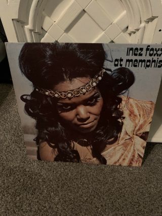 Inez Foxx: At Memphis Lp Rare Soul Stax Volt R&b Funk 70 