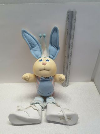 Vintage 1985 Cabbage Patch Kids Bunny Bee Blue Socks & Shoes Xavier Roberts