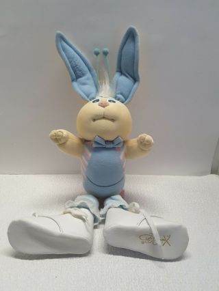 Vintage 1985 Cabbage Patch Kids BUNNY BEE Blue Socks & Shoes Xavier Roberts 2