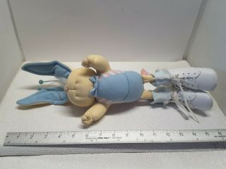 Vintage 1985 Cabbage Patch Kids BUNNY BEE Blue Socks & Shoes Xavier Roberts 3