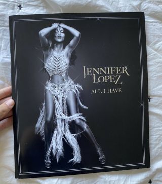 Jennifer Lopez All I Have Las Vegas Residency Souvenir Program Book - Rare