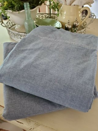 ❤ Rare Ralph Lauren Chambray King Flat & Fitted Sheets