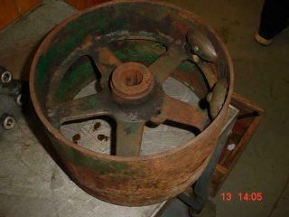Rare Oliver 55 - 60 - 44 Tractor Flat Belt Pulley 55 - 44 - 60