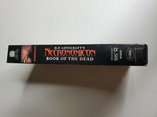 H.  P.  Lovecrafts Necronomicon: Book of the Dead (VHS) Rare 1993 horror w/J Combs 3
