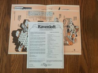 RARE & NM - I6 RAVENLOFT 1983 Dungeons & Dragons 1st Edition Module 3