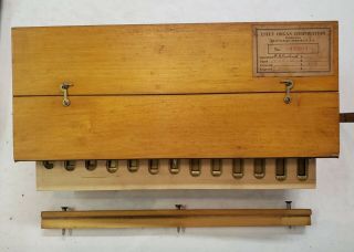 13 Deep Bass Brass Reeds From An Estey Modernistic Reed Organ