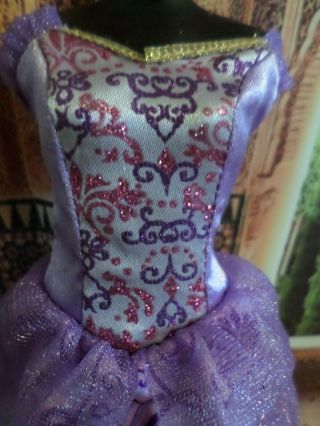 Barbie Lavendar/purple Ball Gown - Mattel.  Vintage.  Pre - Owned