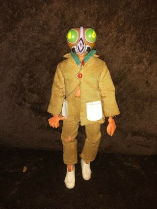 Vintage Rare Tomland Famous Monsters Of Legend The Fly Action Figure Brown Suit