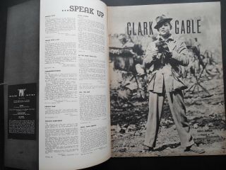 1938 CHARLES ATLAS COVER - CLARK GABLE,  CARMEN - NEAR - FANTASTIC & RARE 3
