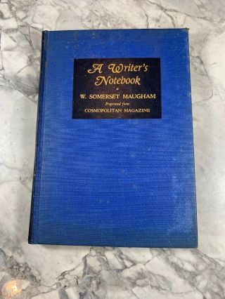 1949 Antique Book " A Writer 
