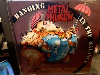 Metal Church Hanging In The Balance Cd Rare Oop Blackheart Records 1993 Press
