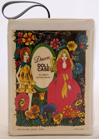Vintage 1970 Topper Dawn Doll Case For Dawn And Her Friends - Canada -