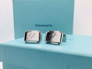 Rare Vintage Tiffany And Co Gentleman’s 925 Sterling Silver Cufflinks Retired